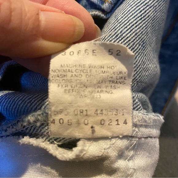 Vintage LEVI’S 540 Light Blue High Waisted Orange Tab Jeans Size 32-Made in USA - Picture 8 of 8